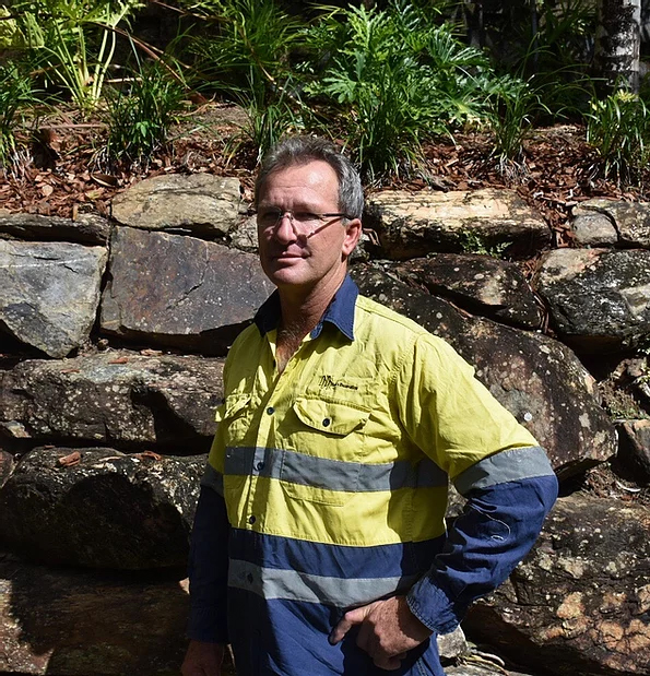 Heath Clements-Markham, owner-operator of Heath's Excavations